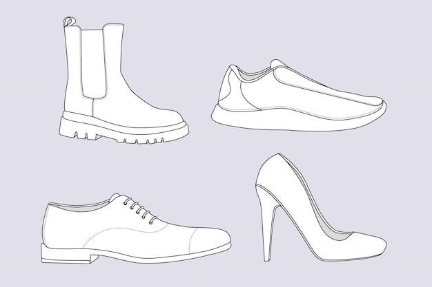 printable shoe size template pdf women